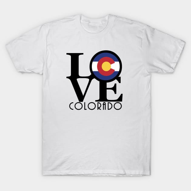 LOVE Colorado T-Shirt by HomeBornLoveColorado